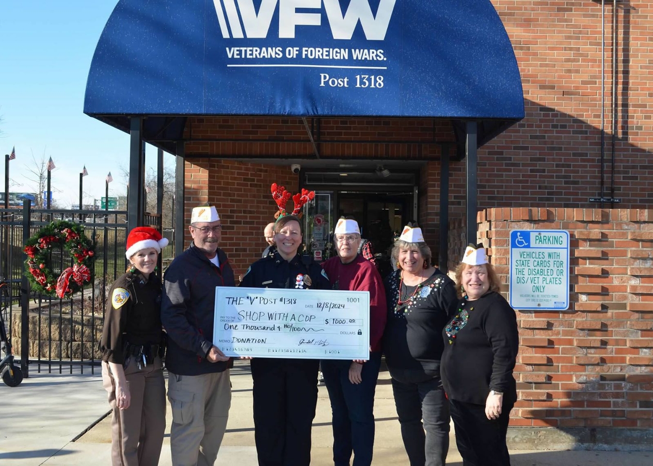 Shop With A Cop - 2024 - VFW 1318